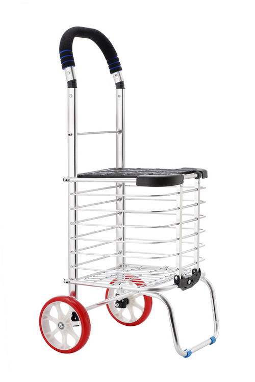 黑步户外厂家直销折叠购物手拉车 日常出行的便携好帮手